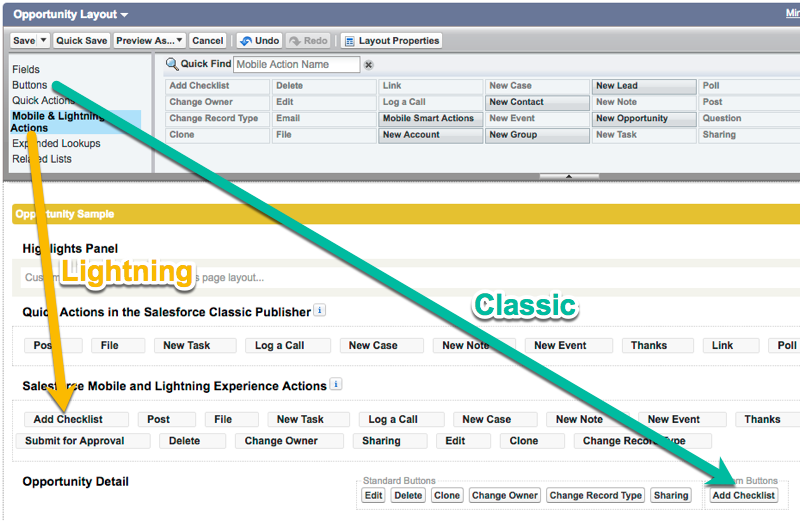 Setup Page Classic