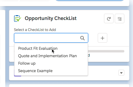 Checklist Lightning